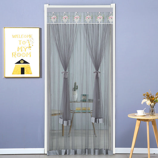 Cortina de Malla Antimosquitos sin Perforaciones - Tela Decorativa para Todas las Estaciones - Image 11