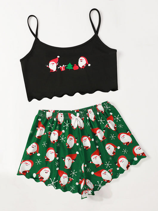 Conjunto de Tirantes Navideños y Traje para el Hogar - Image 14