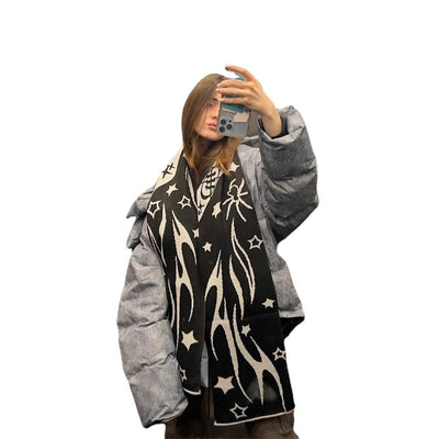 Chal de Imitación Cashmere para Mujer - Abrigo Cálido Otoño Invierno - Image 4