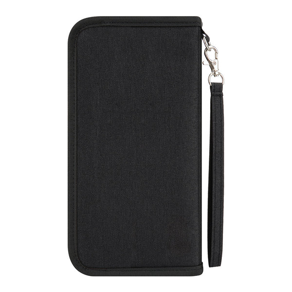 Cartera de Viaje Antirrobo con RFID - Organizador de Documentos de Gran Capacidad