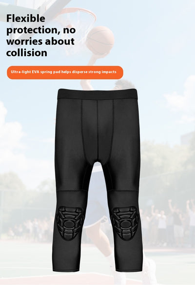 Leggings Deportivos Cortos con Protectores de Rodilla Integrados - Image 8