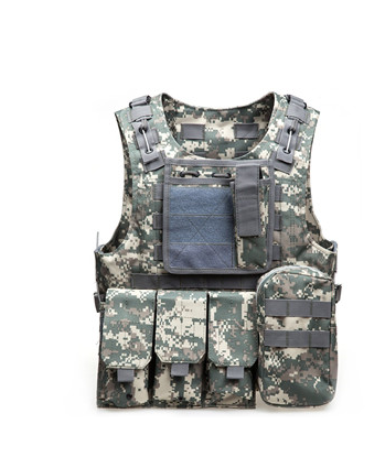 Chaleco Táctico Anfibio Multiusos con Carabineros para Deportes Extremos - Image 11