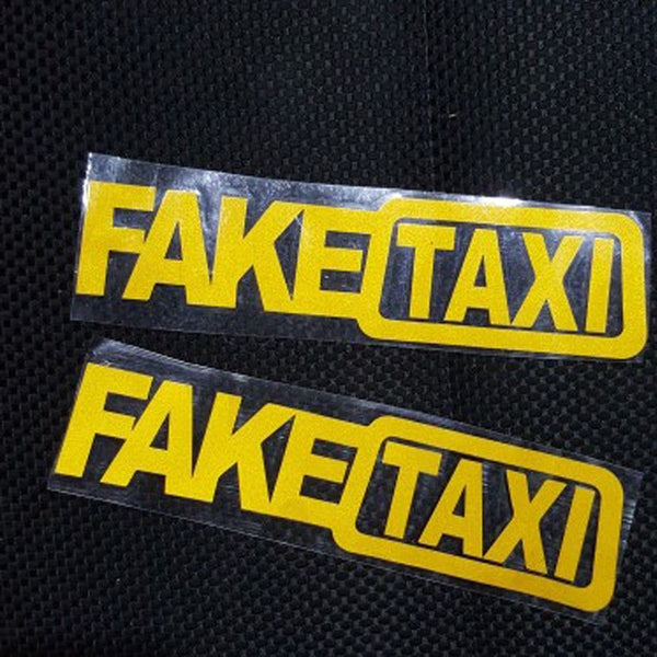 Calcomanía Divertida Taxi Drift para Auto