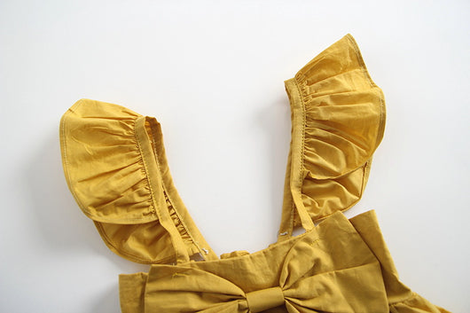 Vestido con Mangas Volantes y Lazo - Image 12