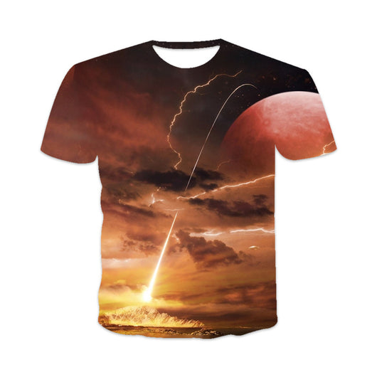 Playera Hombre Estampado 3D Digital de Última Tendencia - Image 6