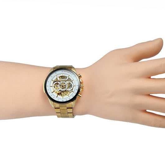Reloj Automático Mecánico para Hombre con Diseño Hueco - Image 13