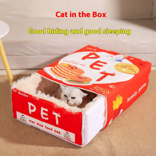 Cama Cerrada para Mascotas con Sensación de Seguridad - Image 2