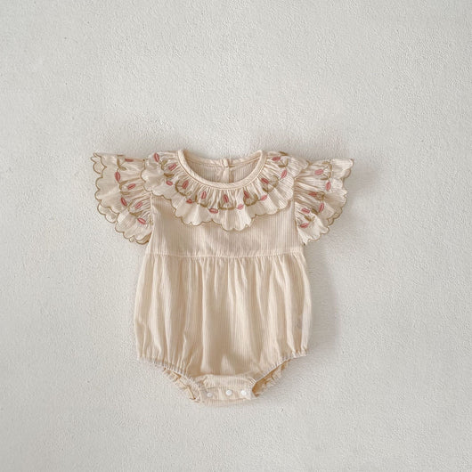 Enterizo de Algodón para Bebé Niña Luna Llena - Image 6