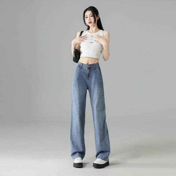 Jeans Palazzo Ajustados para Mujer - Corte Elegante y Moderno