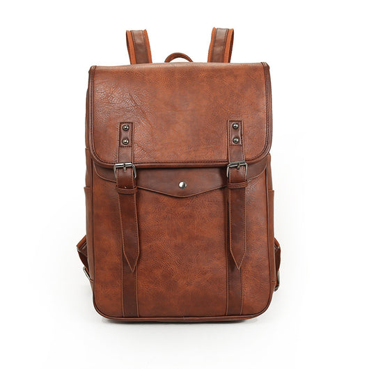 Mochila de Viaje para Hombre Estilo Retro con Gran Capacidad - Image 9