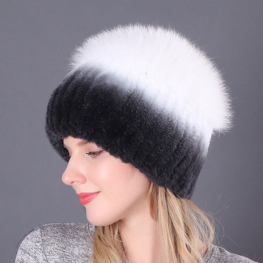 Gorro de Invierno de Piel de Conejo Rex - Abrigo Máximo - Image 3