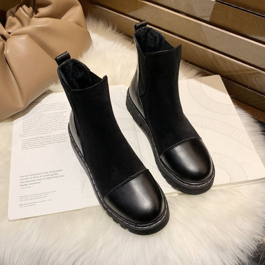Botas Martin Estilo Británico para Mujer - Diseño Clásico y Elegante - Image 4