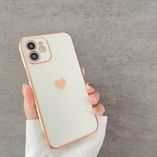 Funda Protectora para Celular con Acabado Mate Frosted y Detalles de Amor - Image 2