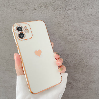 Funda Protectora para Celular con Acabado Mate Frosted y Detalles de Amor - Image 2