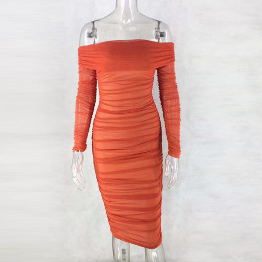 Vestido Asimétrico con Pliegues Elegantes - Image 11