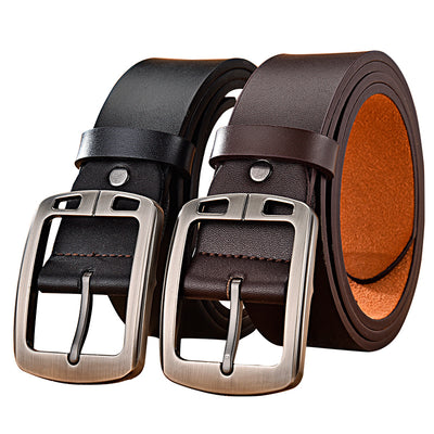 Cinturón de Cuero para Hombre con Hebilla de Pasador - Image 3