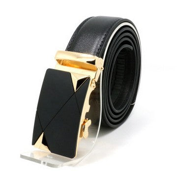 Cinturón de Cuero Ejecutivo Dos Capas - Estilo Coreano Moderno - Image 17