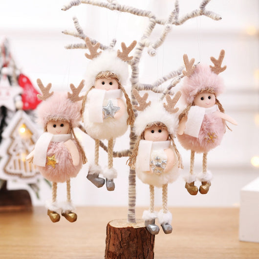 Adorno Navideño Ángel de Peluche - Image 2