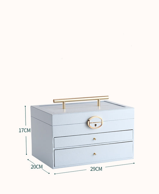Joyero Organizador Multicapa de Estilo Europeo Gran Capacidad - Image 4
