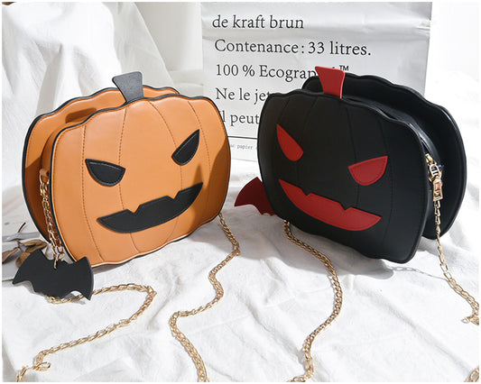 Bolsa de Hombro Naranja Calabaza