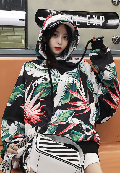 Sudadera Hip Hop Oversized Otoño Unisex - Hoodie Suelto Tendencia Pareja - Image 3