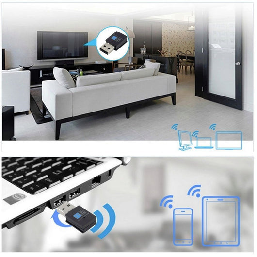 Receptor WiFi Inalámbrico Mini - Tarjeta de Red Portátil - Image 3