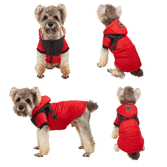 Abrigo Impermeable Cálido para Perros - Chaqueta Protectora