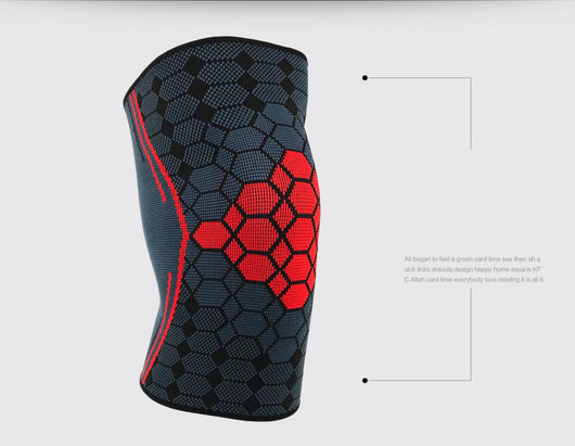 Leggings Deportivos con Protección de Rodilla - Tejido Jacquard Nylon - Image 4