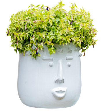 Jarrón Artesanal de Cerámica con Arte Facial - Image 3