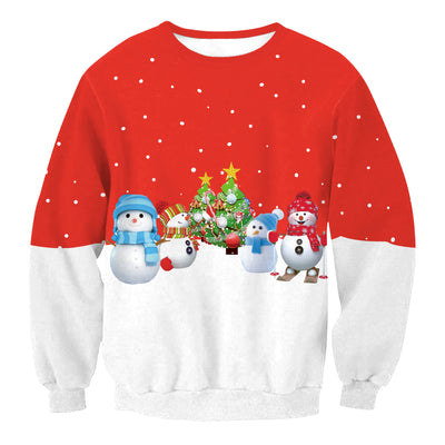 Suéter Navideño Divertido Santa y Elfo para Hombre y Mujer - Image 15