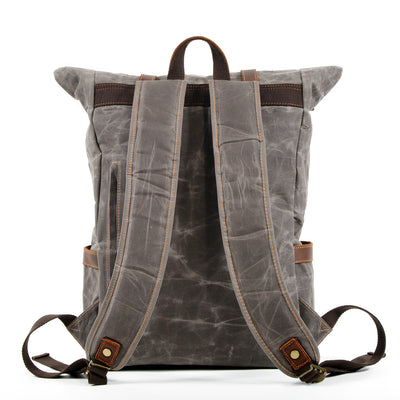 Mochilas de Lona Vintage para Hombre - Image 4
