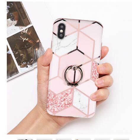 Funda de Silicona Marmolada Compatible con Apple - Image 15
