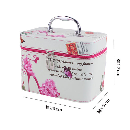 Neceser de Maquillaje Impermeable Coreano - Organizador de Viaje Profesional - Image 2
