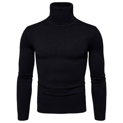 Suéter Térmico Cuello Alto Slim Fit para Hombre - Abrigo Base Cálido - Image 4