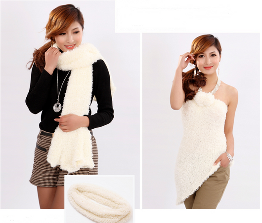 Bufanda Multifunción de Fibra de Bambú - Estilo Coreano Otoño Invierno - Image 9