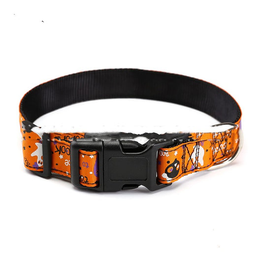 Collar Ajustable de Nylon para Mascotas con Diseños de Halloween - Image 8