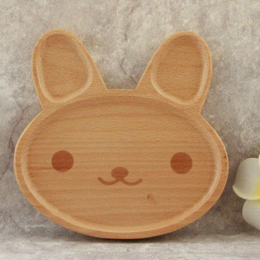 Plato Infantil de Cerámica con Diseño de Conejito Adorable - Image 4