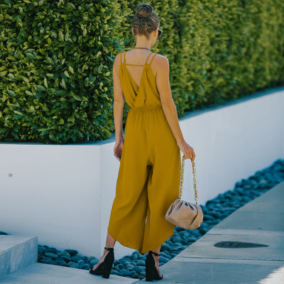Jumpsuit Deportivo de Color Liso Estilo Europeo y Americano - Image 22