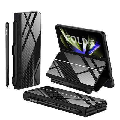 Funda de Cristal Protectora para Galaxy Z Fold5 - Diseño Flip Creativo - Image 20