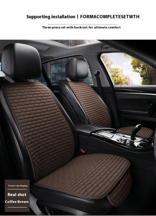 Juego de 3 Cojines de Lino para Asiento de Auto - Image 27