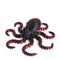 17 Cm Radiation Rojo Negro Octopus