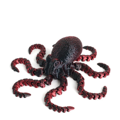 Pulpo Articulado con Impresión Adorable - Juguete Flexible - Image 13