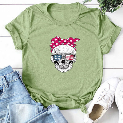 Playera Estampada Casual de Cuello Redondo - Image 23