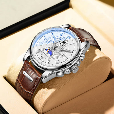 Reloj Cronógrafo Multifuncional Impermeable con Esfera Luminosa - Image 8