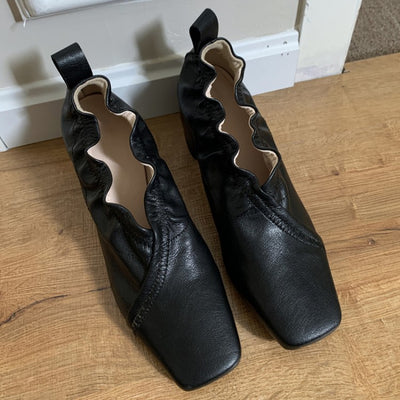 Zapatos Cómodos para Mujer con Tacón Grueso y Punta Cuadrada - Image 4