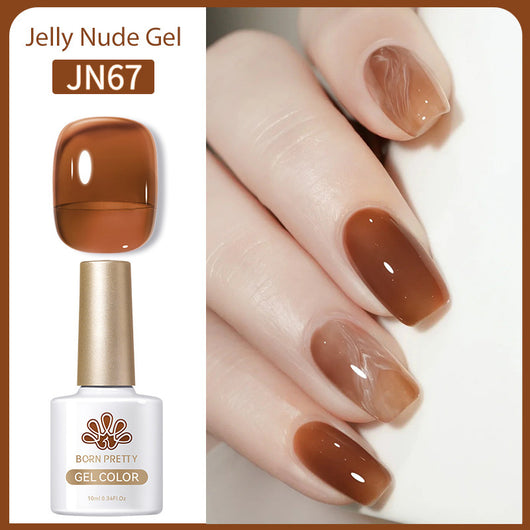 Esmalte de Uñas Gel UV Transparente Efecto Gelatina Fotocurable - Image 72