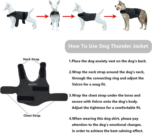 Chaleco Calmante para Perros - Prenda de Compresión contra la Ansiedad - Image 8