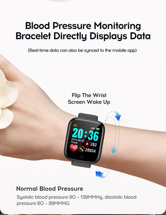 Pulsera Inteligente Y68 Deportiva Bluetooth para Estudiantes - Image 21