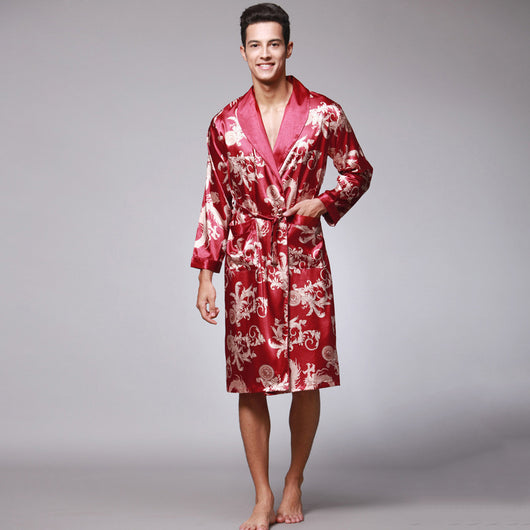 Bata de Seda para Hombre - Image 12