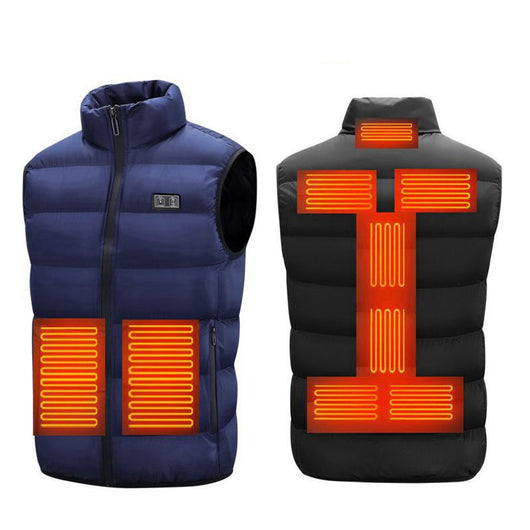 Chaleco Casual Reforzado Talla Grande USB Térmico - Image 11